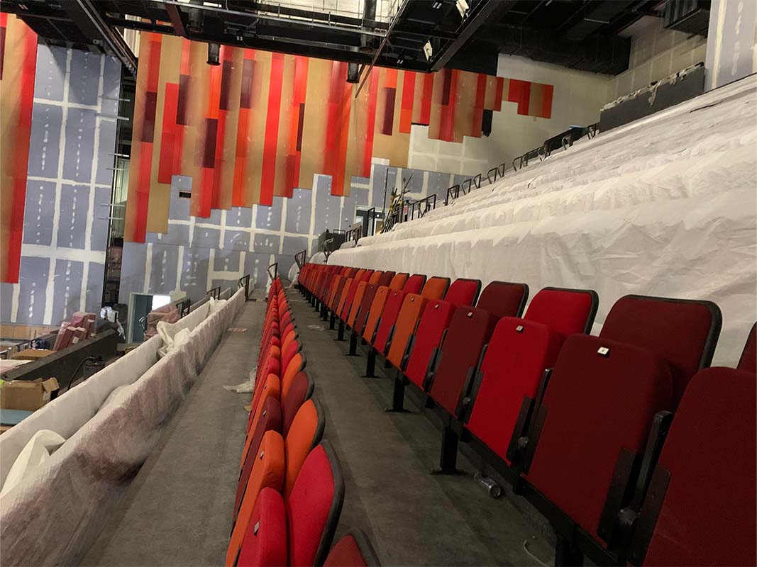 Copr Bay construction progress - November 2021